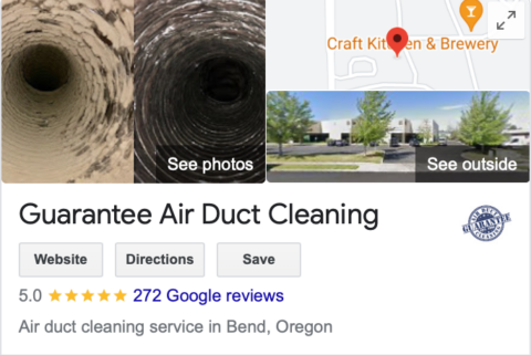 guarantee air duct cleaning reviews