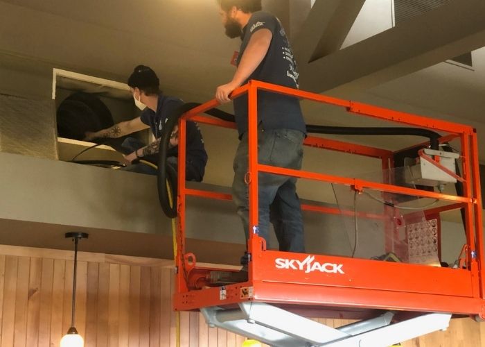 restaurant air duct cleaning